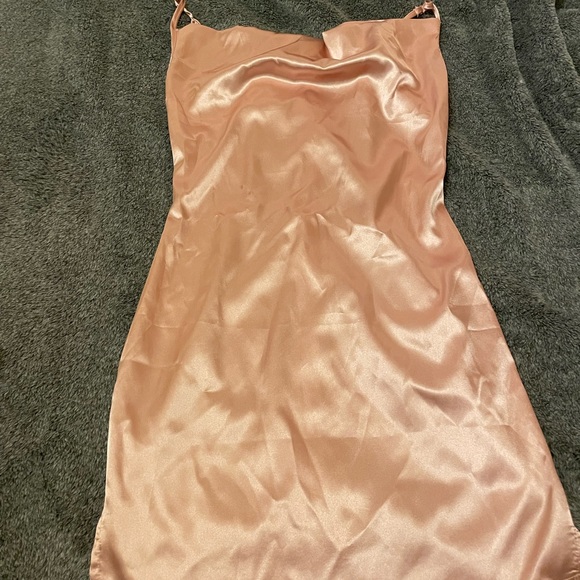 SHEIN Dresses & Skirts - Pink silk dress